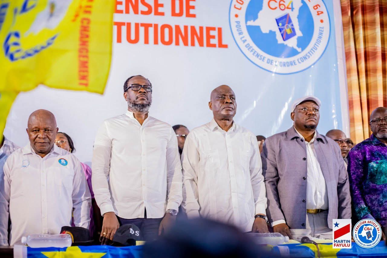 Opposition et société civile en rdc unissent leurs forces contre le troisième mandat de tshisekédi