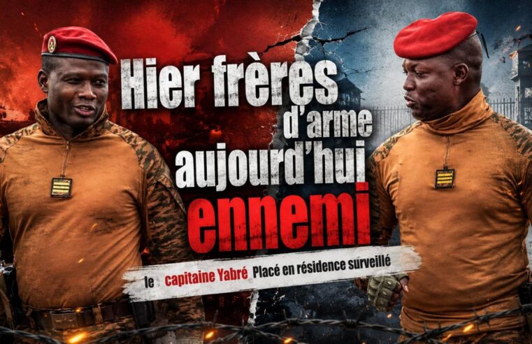 Burkina Faso : tensions internes au sommet de l&rsquo;état après la mise en résidence surveillée d&rsquo;oumarou yabré
