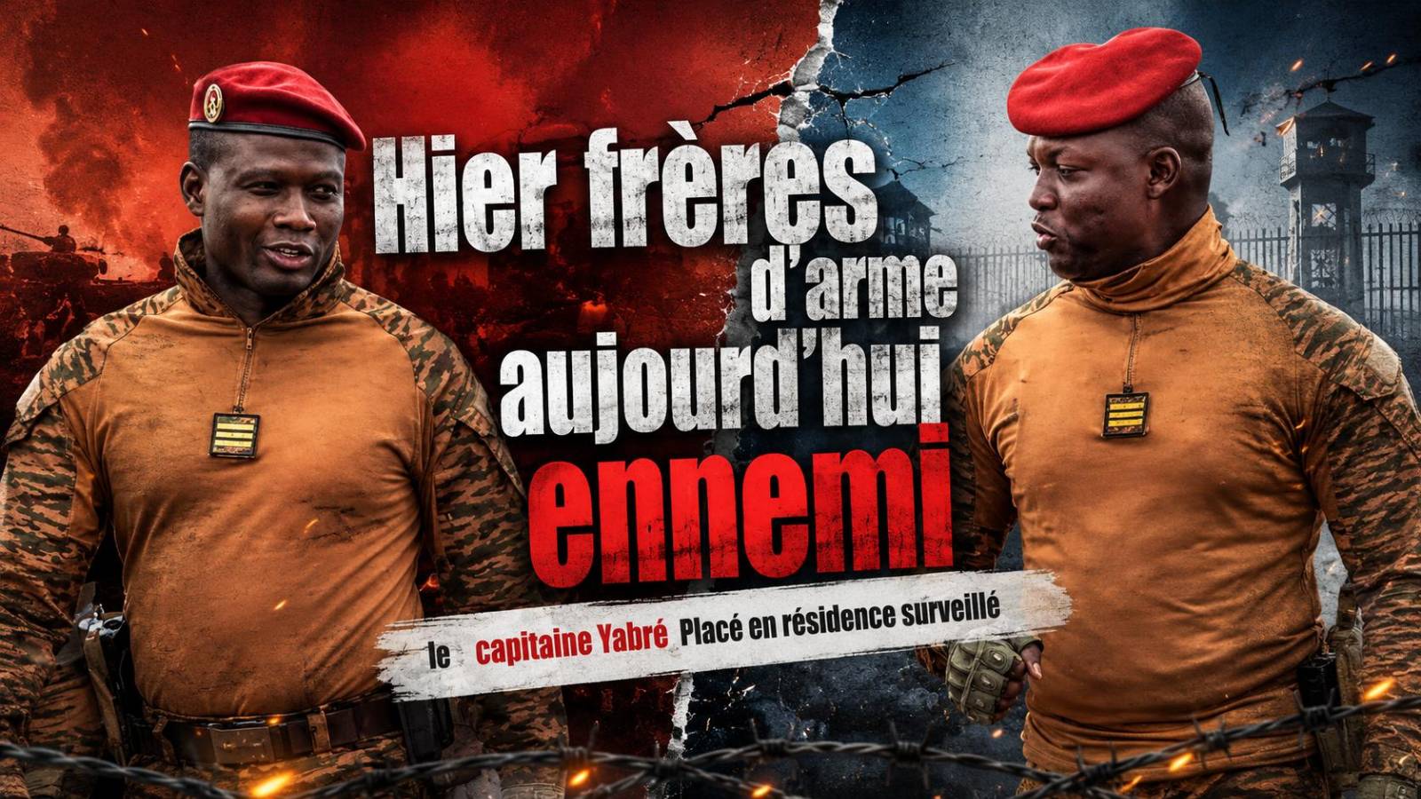 Burkina Faso : tensions internes au sommet de l&rsquo;état après la mise en résidence surveillée d&rsquo;oumarou yabré