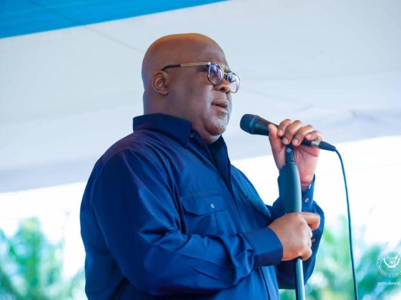 Félix Tshisekedi à Houston : l&rsquo;appel à l&rsquo;unité et à la fierté congolaise résonne après le match des Léopards
