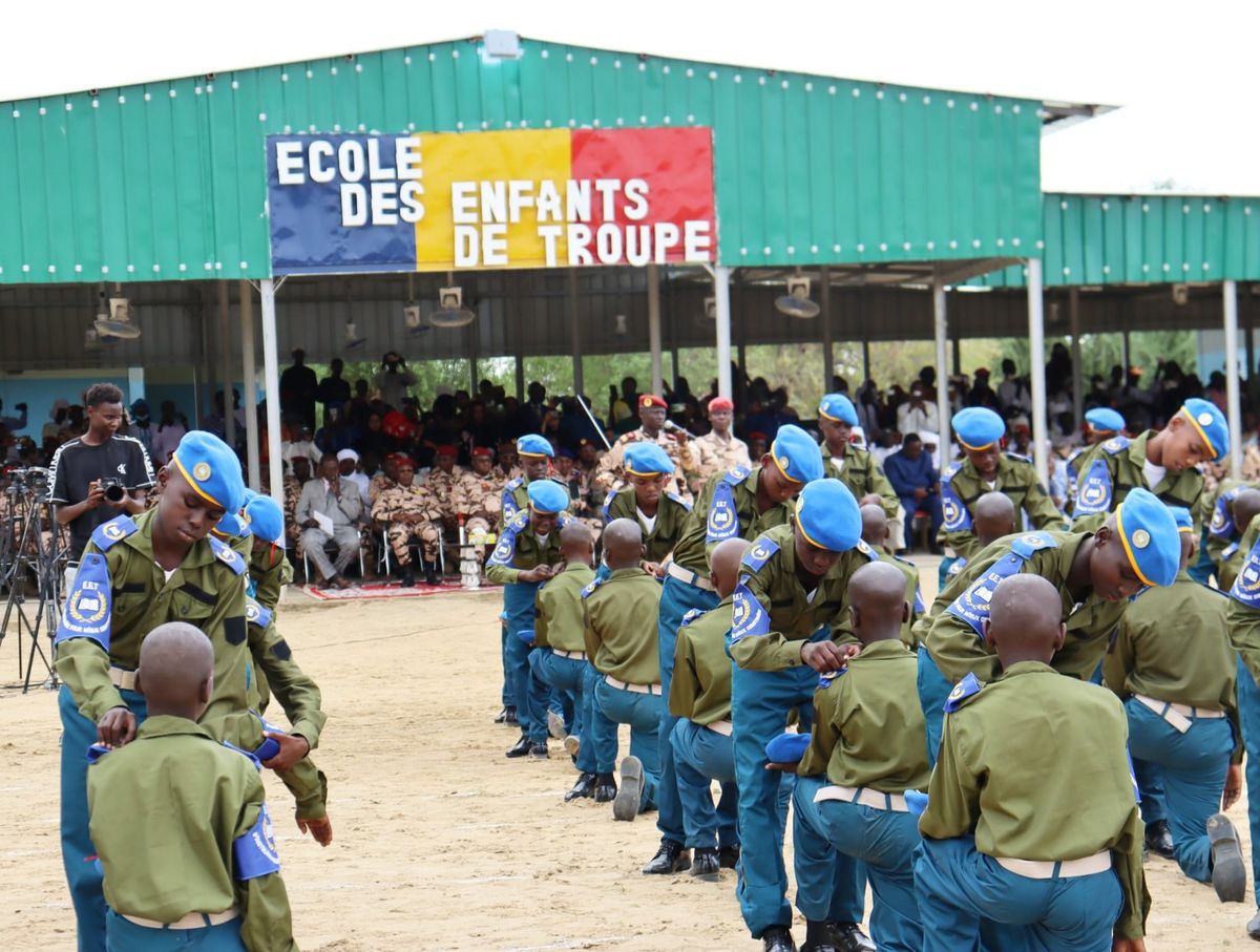 Promotion des enfants de troupe du gemia au Tchad mise à l&rsquo;honneur