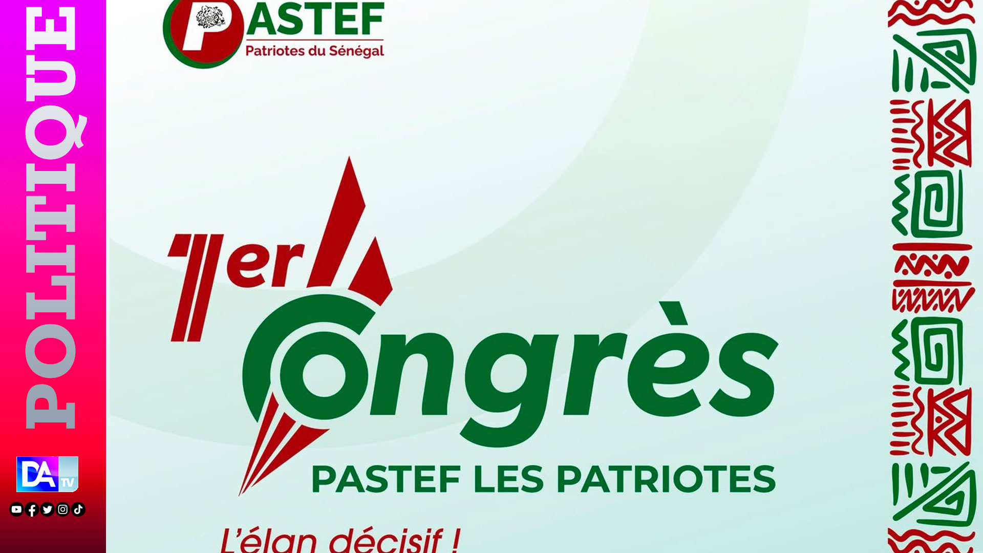 Ousmane Sonko : la vision stratégique du Pastef révélée avant le congrès
