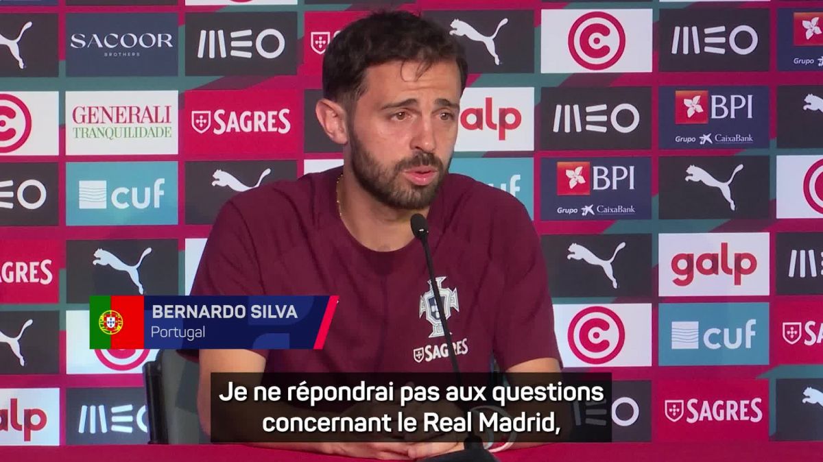 Bernardo Silva se dit ravi de rejoindre le Real Madrid mais priorité au Portugal