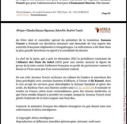 Traoré et la France : entre discours anticolonial et réalités diplomatiques