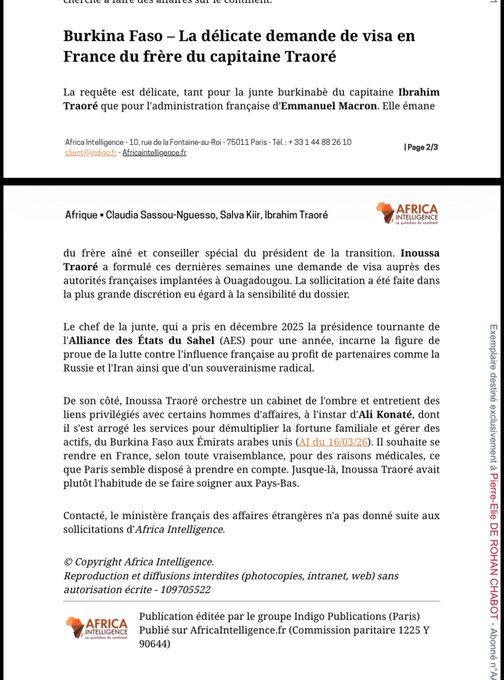 Traoré et la France : entre discours anticolonial et réalités diplomatiques