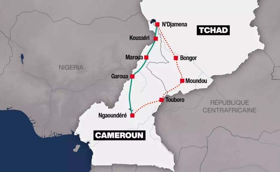 Un rail pour l&rsquo;Afrique centrale : N&rsquo;Djamena s&rsquo;oppose au tracé camerounais