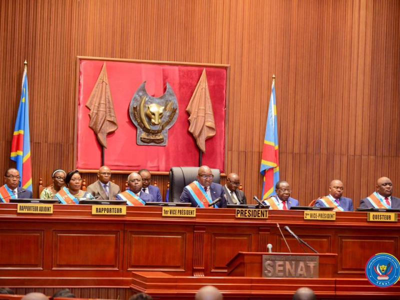 Référendum en RDC : le Sénat entame l&rsquo;examen en deuxième lecture du projet de loi