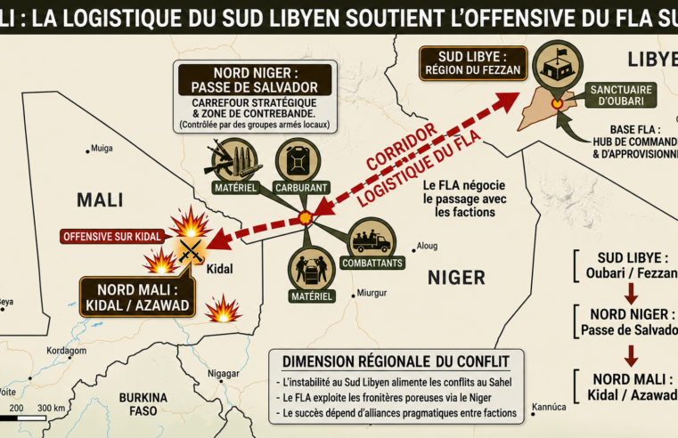 Le Sud libyen, pivot logistique de l&rsquo;offensive touarègue sur Kidal