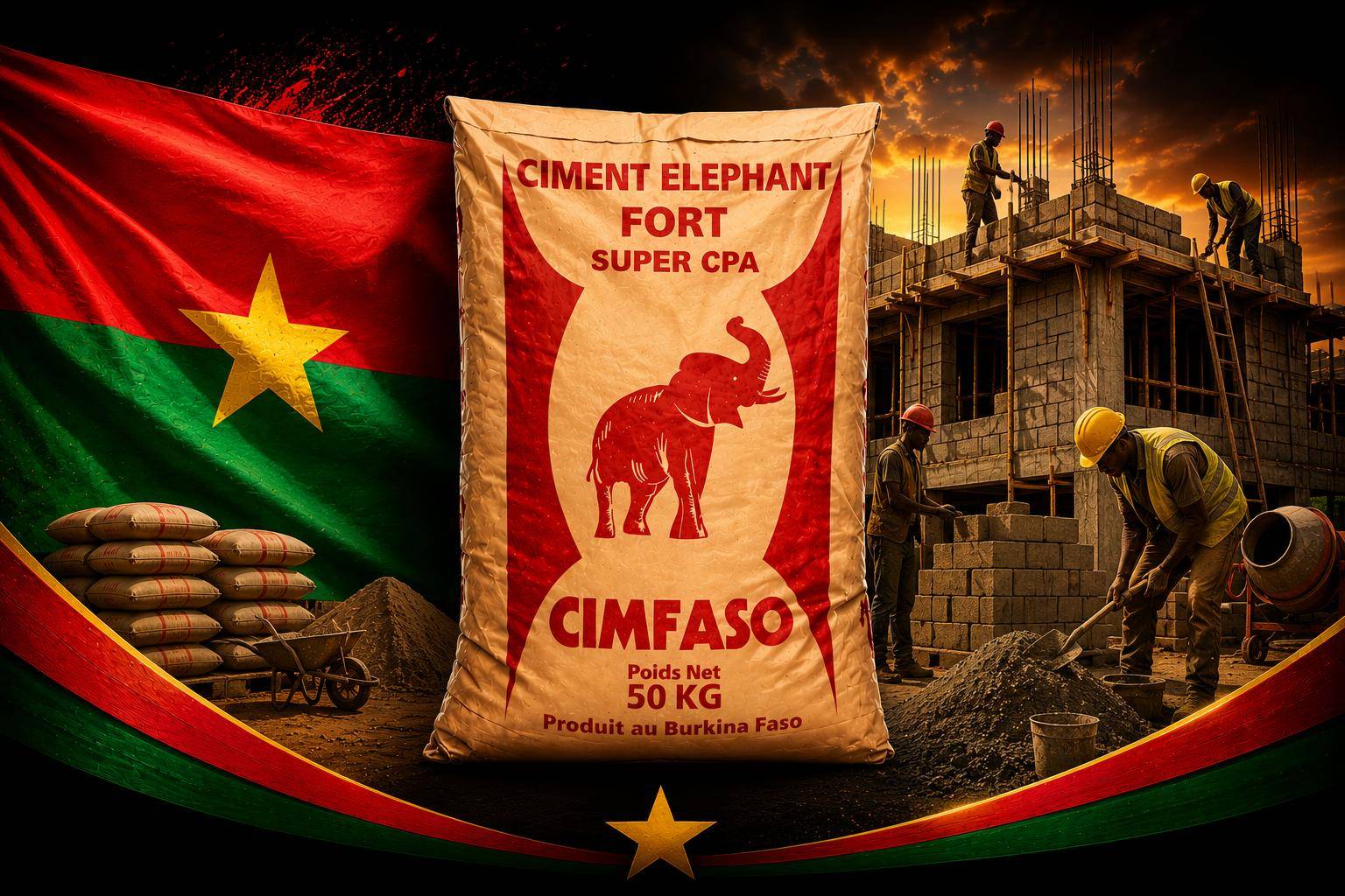Pénurie de ciment au Burkina Faso : les véritables causes derrière la rhétorique officielle