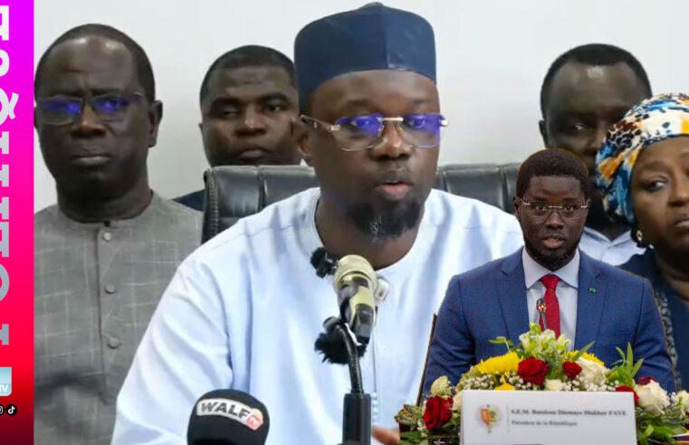 Ousmane Sonko expose les détails de son départ forcé du gouvernement