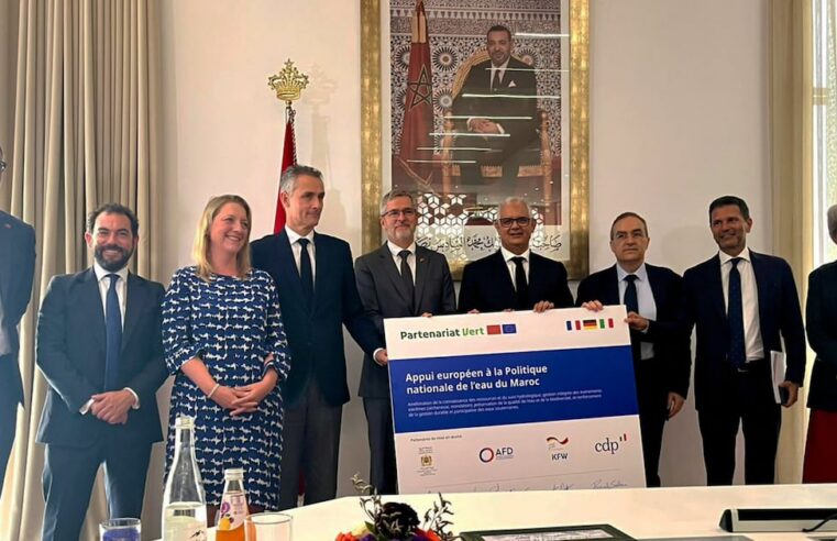 L’union européenne injecte 348 millions d’euros pour sécuriser l’eau au Maroc