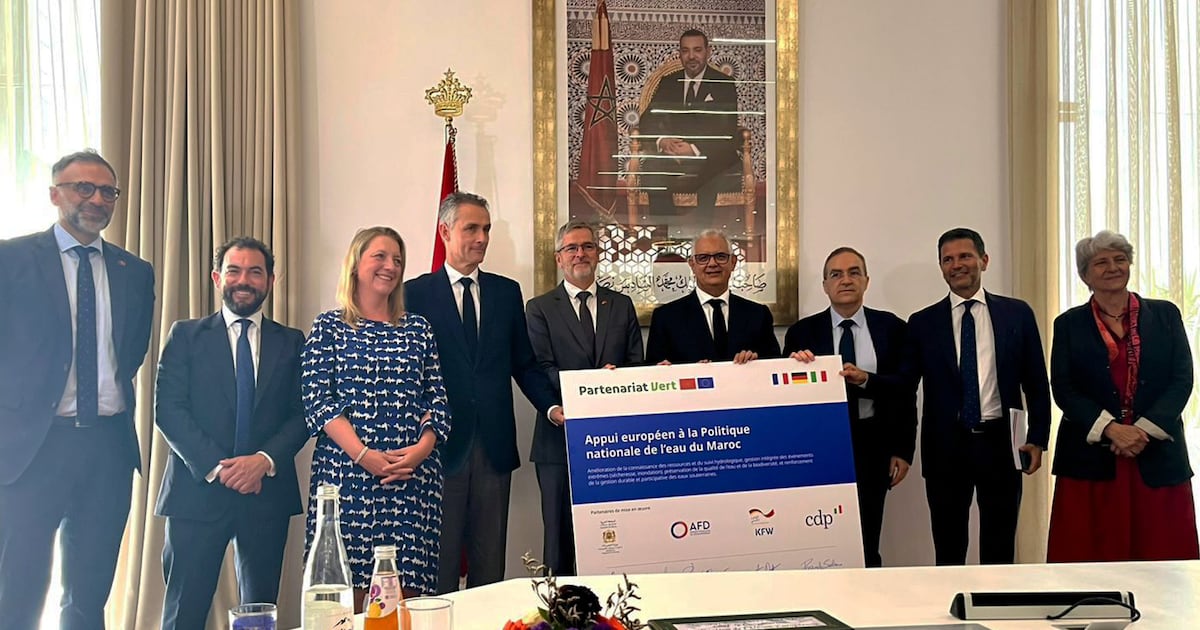 L’union européenne injecte 348 millions d’euros pour sécuriser l’eau au Maroc