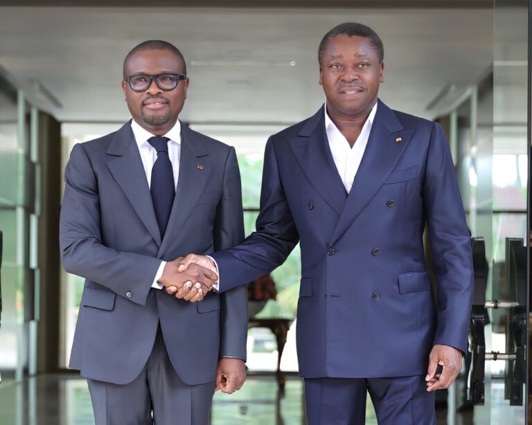 Coopération Bénin-Togo : wadagni et gnassingbé renforcent les liens régionaux