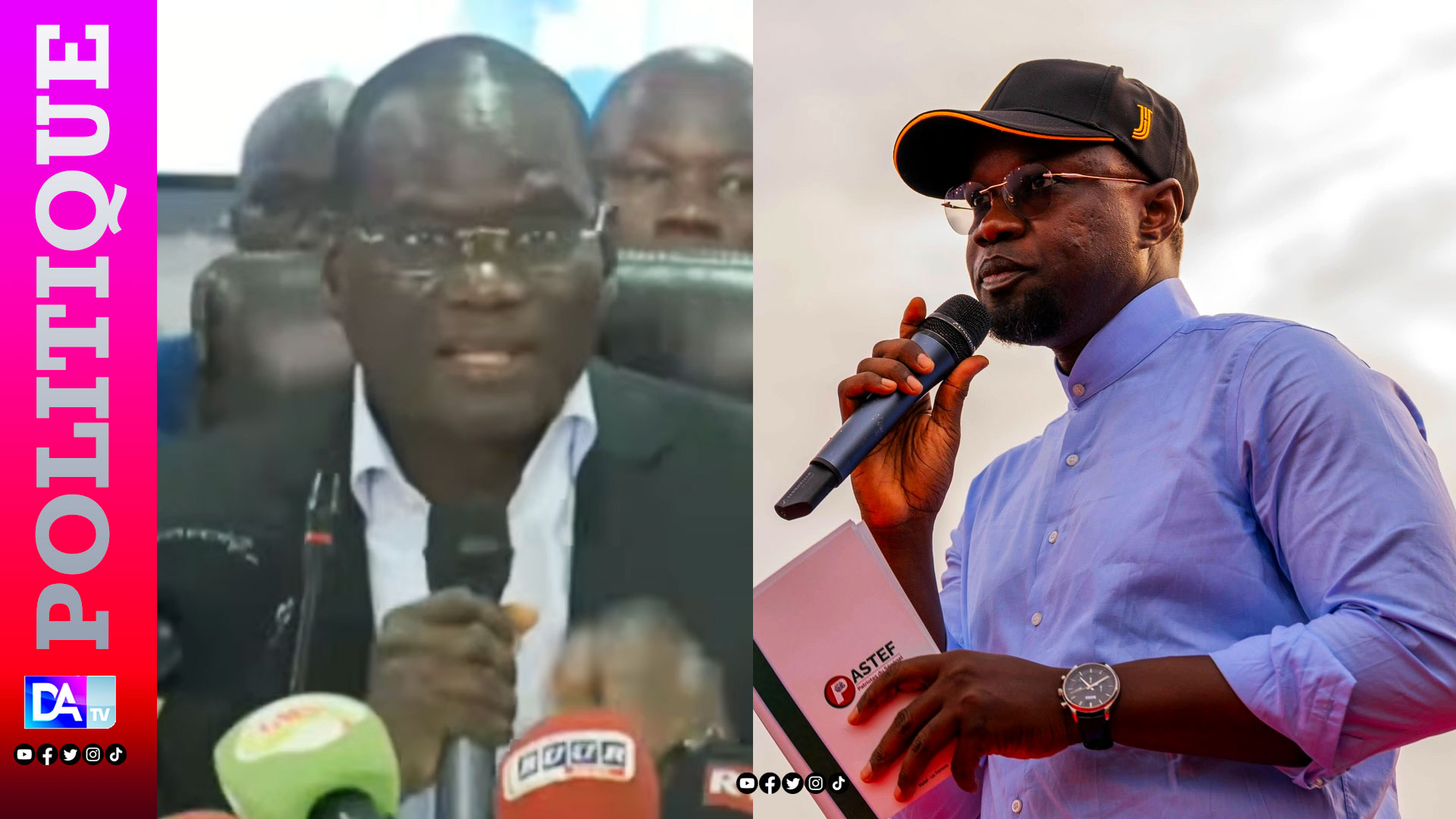 Abdourahmane Diouf critique Ousmane Sonko : la stabilité du Sénégal au cœur des tensions politiques