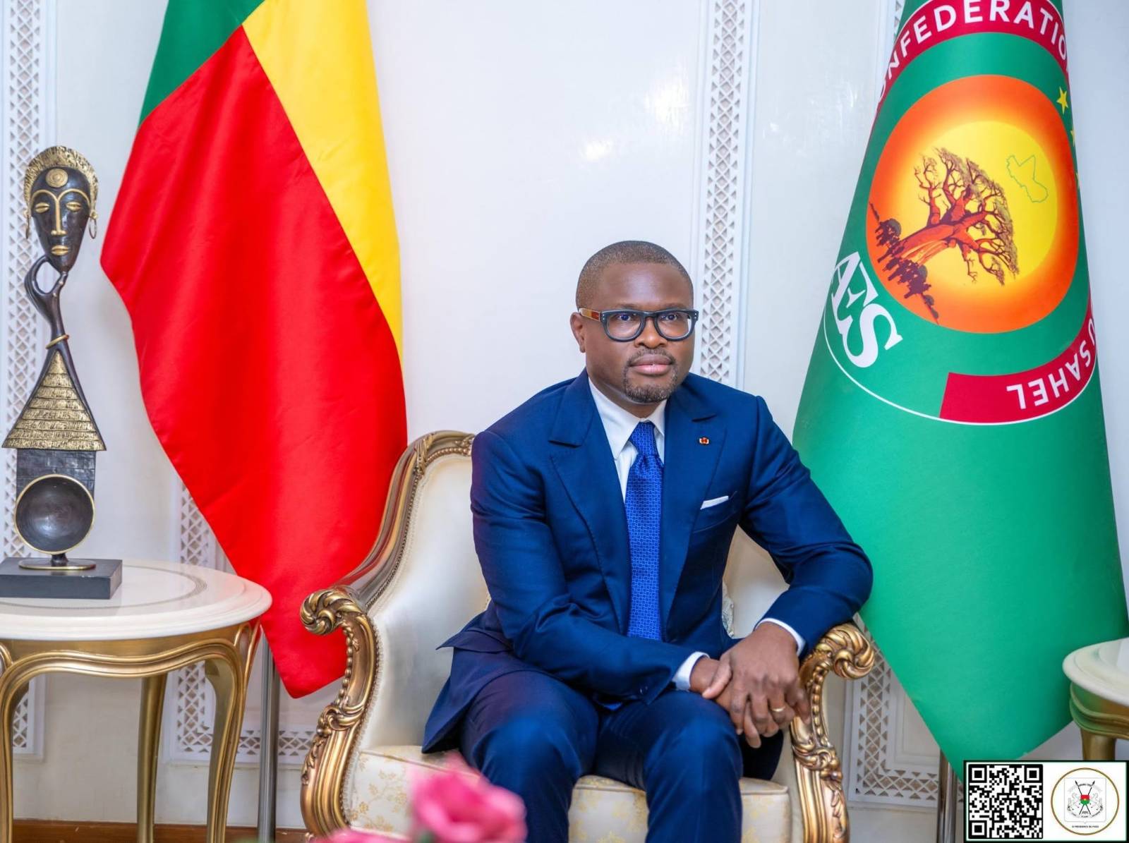 Le président béninois romuald wadagni lance une tournée diplomatique au Sénégal, au Mali et en Guinée-bissau