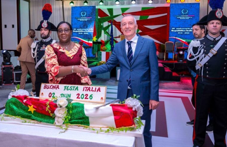 80 ans de la République italienne : le Burkina Faso et l&rsquo;Italie scellent leur alliance à Ouagadougou