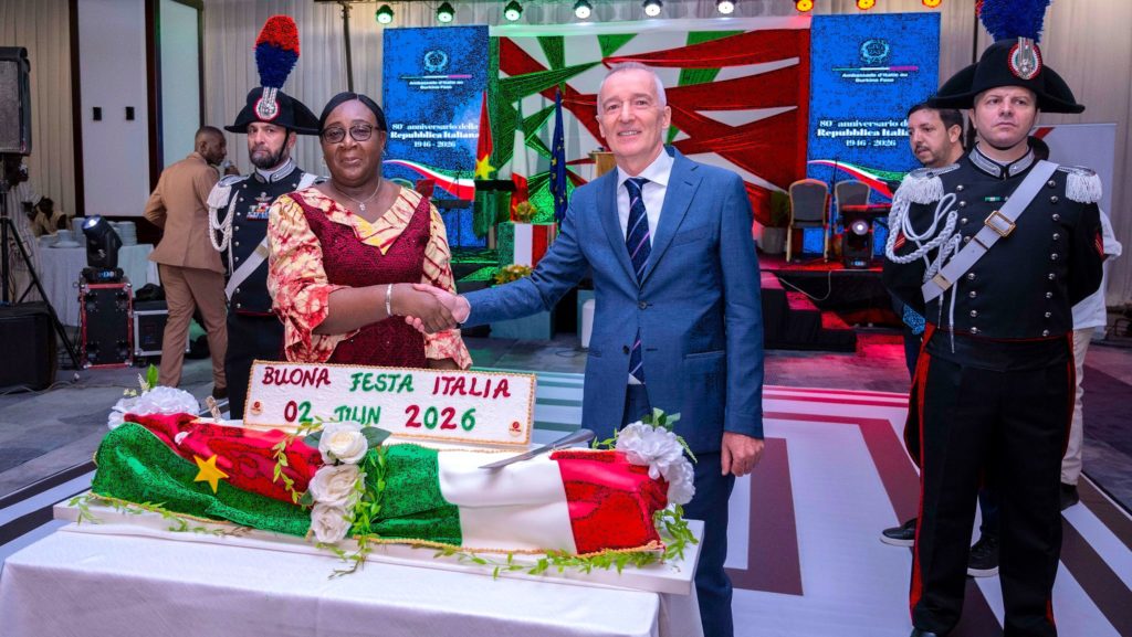 80 ans de la République italienne : le Burkina Faso et l&rsquo;Italie scellent leur alliance à Ouagadougou