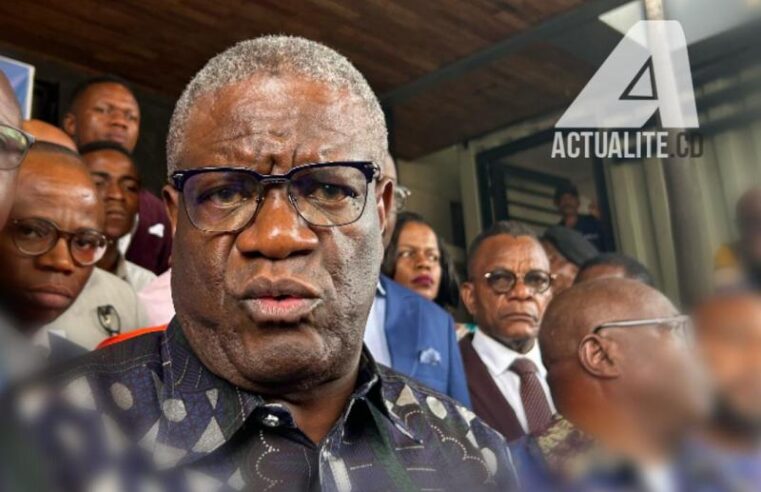 Denis Mukwege soutient la démarche de la RDC devant la CIJ et en appelle à la CPI