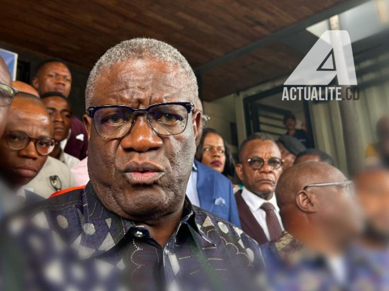 Denis Mukwege soutient la démarche de la RDC devant la CIJ et en appelle à la CPI