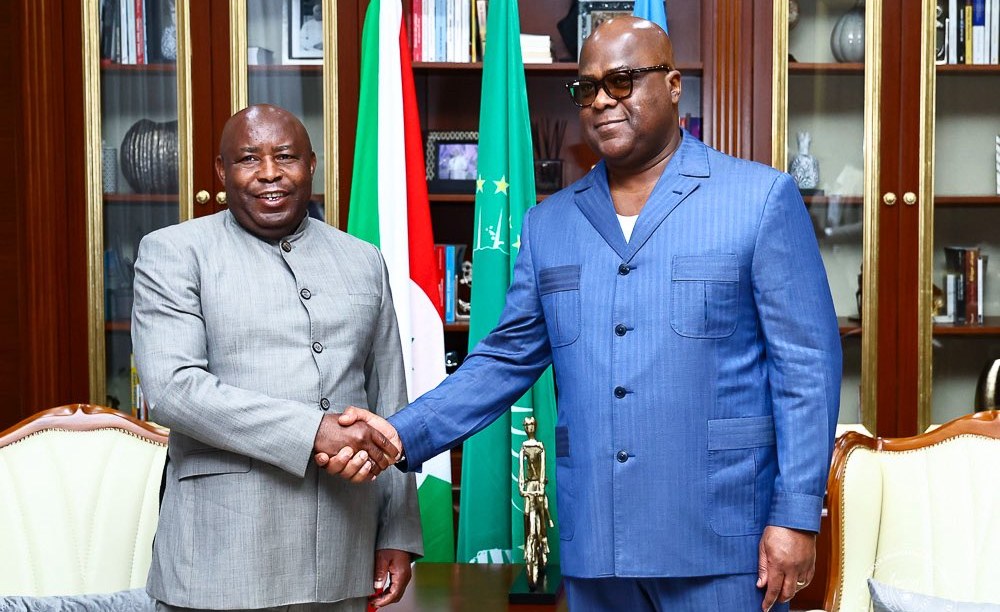 Kinshasa : Tshisekedi et Ndayishimiye renforcent la coopération RDC-Burundi face aux défis sécuritaires et sanitaires