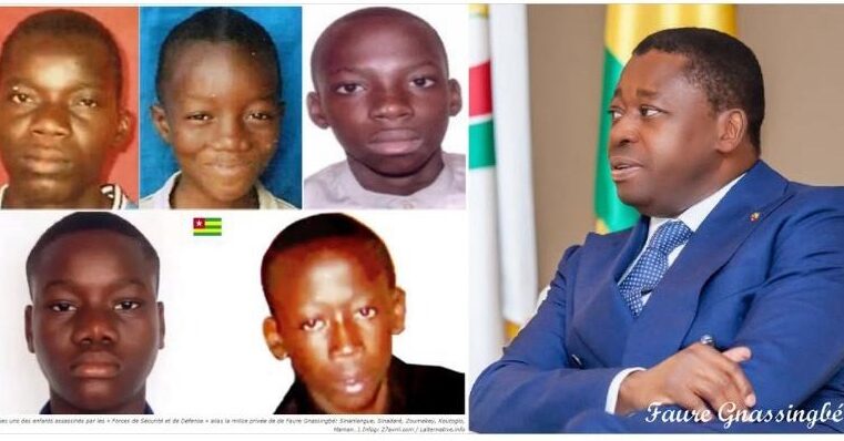 La quête de justice pour les enfants victimes de la répression au Togo