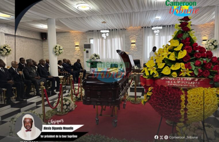 Hommage à Alexis Dipanda Mouelle : les adieux solennels à Yaoundé