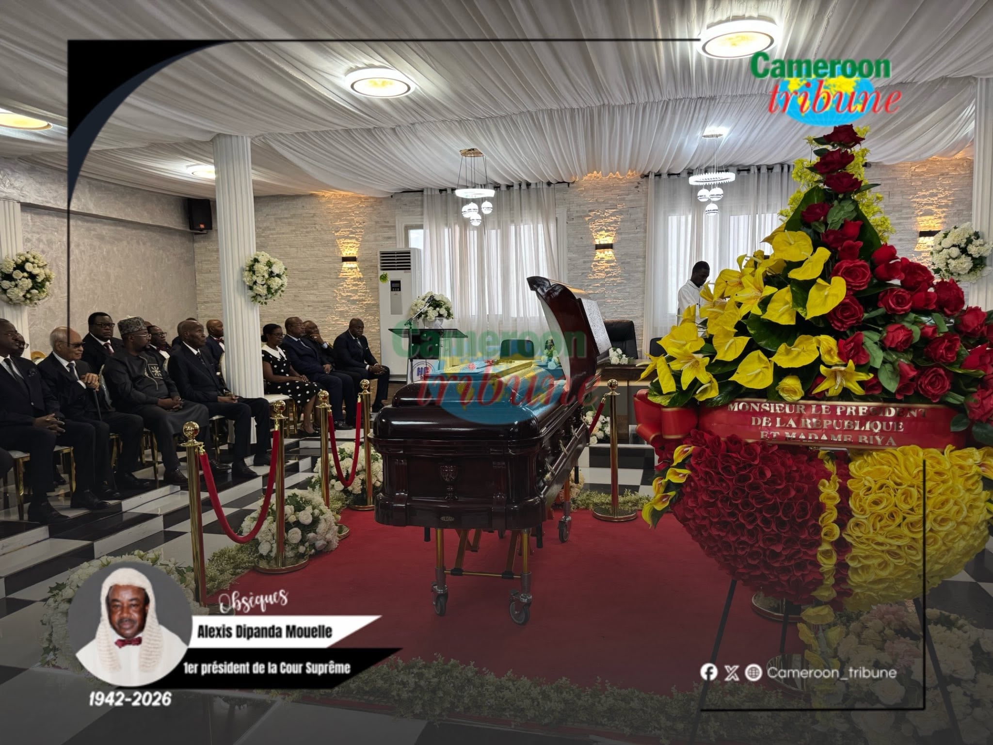 Hommage à Alexis Dipanda Mouelle : les adieux solennels à Yaoundé