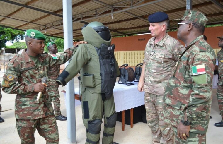 Coopération militaire : le Bénin renforce sa lutte contre les explosifs grâce à la France