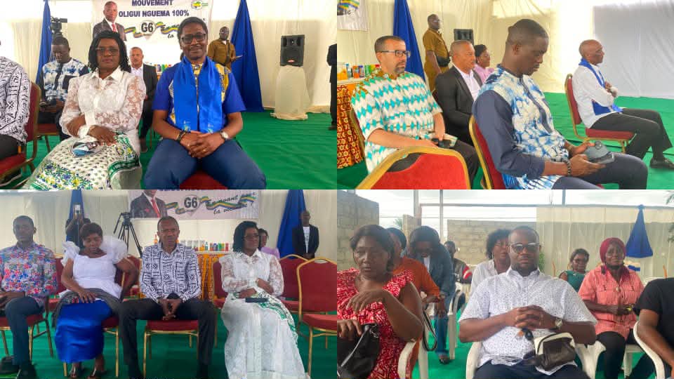 Joël Ngoueneni Ndzengouma lors de la conférence de presse