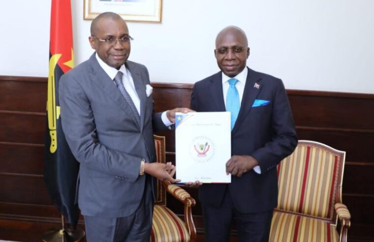 Diplomatie rdc : message présidentiel à l&rsquo;Angola dans un contexte de tensions régionales