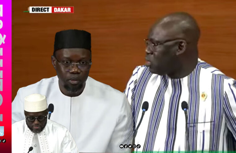Mbaye Dione à l&rsquo;assemblée nationale : « nous ne sommes pas les ennemis d&rsquo;ousmane sonko, nous sommes ses opposants »