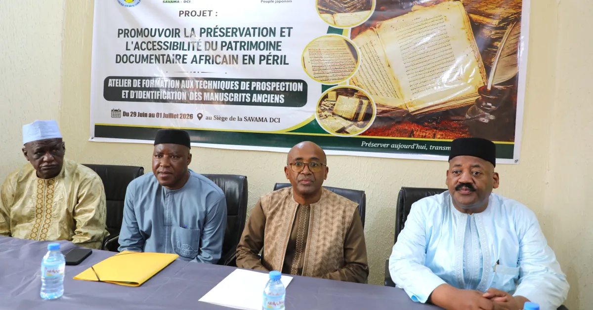 Unesco et Savama-DCI unissent leurs forces pour préserver les manuscrits anciens du Mali