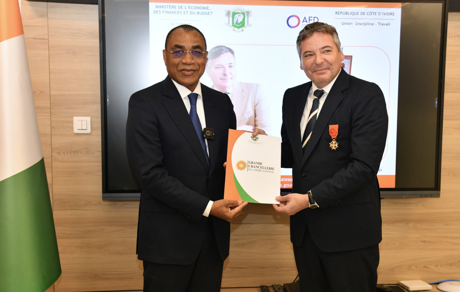 Côte d&rsquo;Ivoire : hommage à Adrien Haye pour son engagement au développement