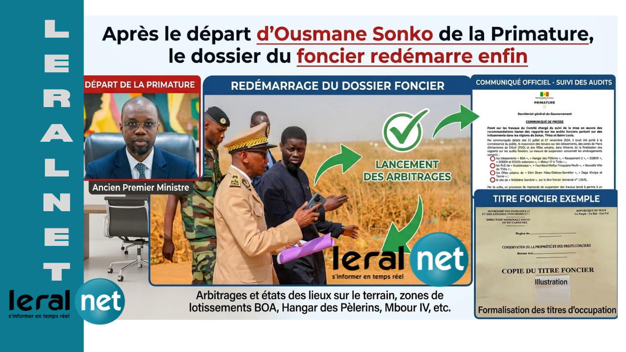 Foncier au Sénégal : la fin du blocage des lotissements enfin actée