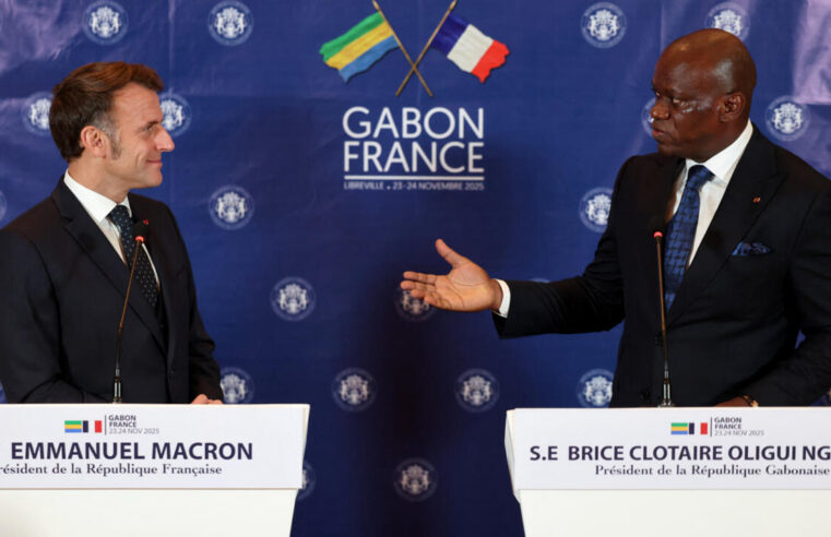 Rencontre historique entre le président gabonais et les dirigeants français