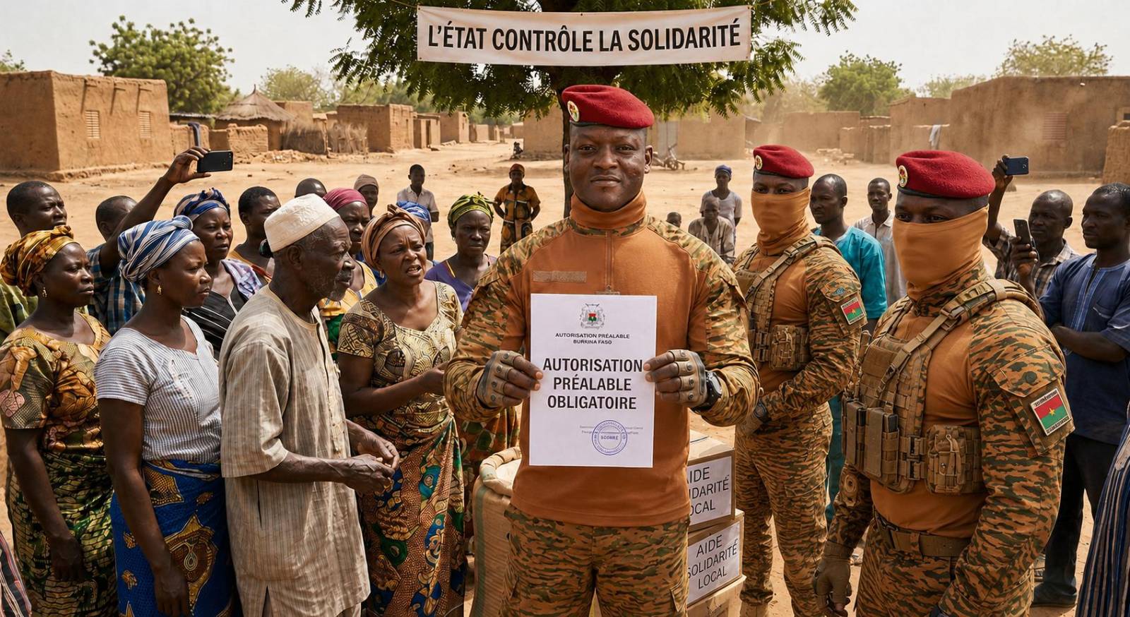 Burkina Faso : quand l&rsquo;État s&rsquo;arroge le droit de valider la solidarité