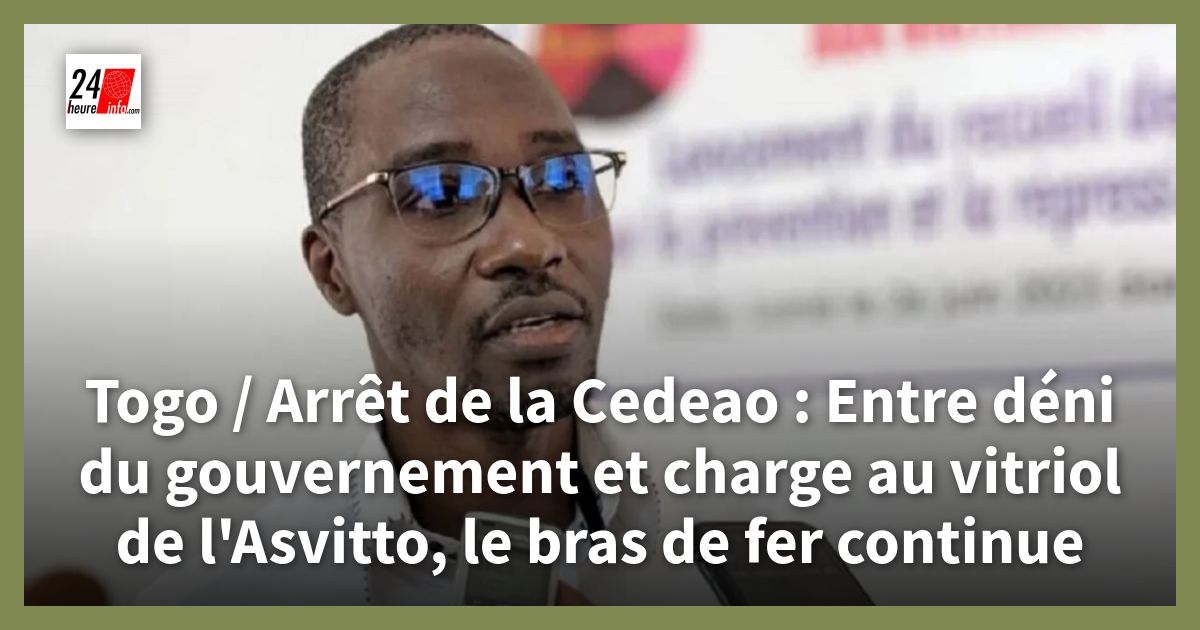 Togo : la CEDEAO face au refus du gouvernement d’appliquer un arrêt historique