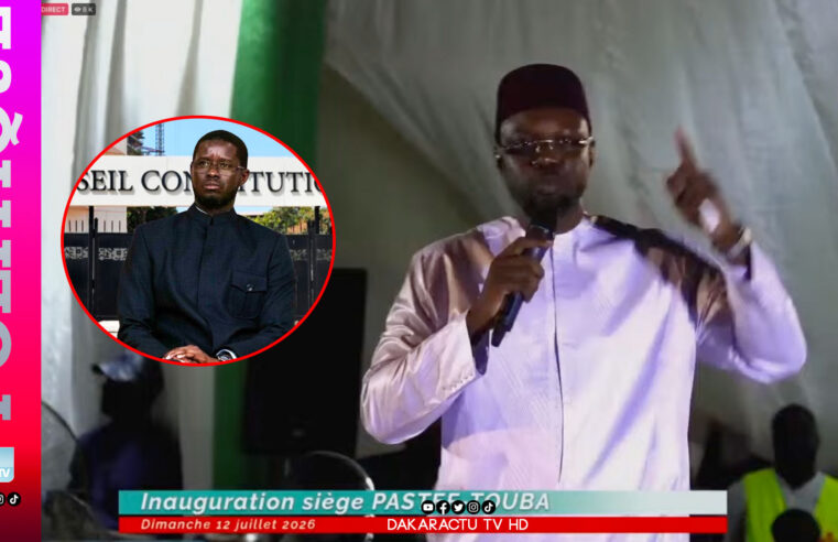 Sénégal : Ousmane Sonko durcit le ton face au président Diomaye Faye et conteste la décision des sages