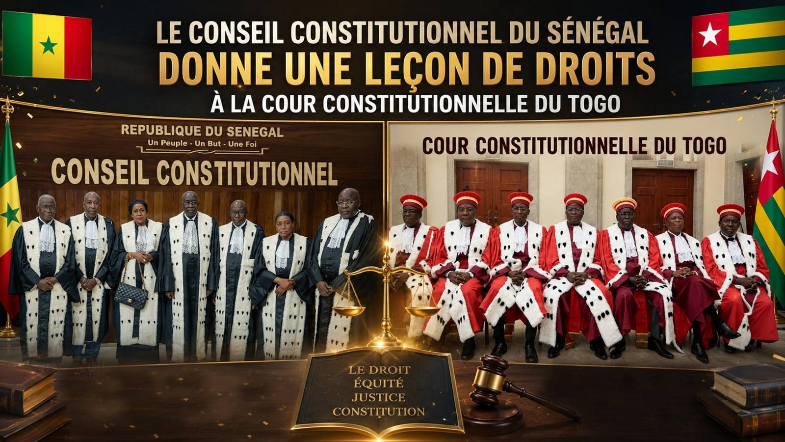 Sénégal et Togo : quand la justice dessine deux futurs pour l&rsquo;État de droit
