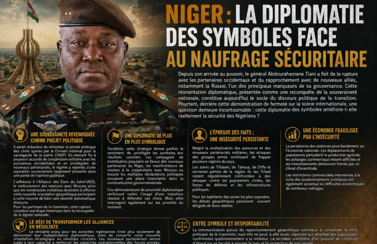 Niger : souveraineté affichée et insécurité grandissante