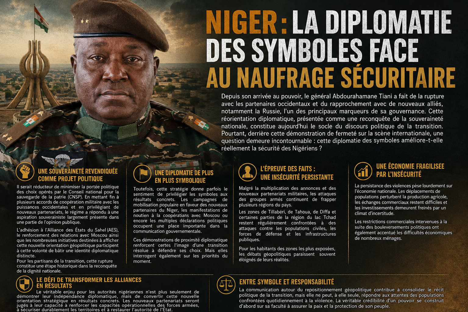 Niger : souveraineté affichée et insécurité grandissante