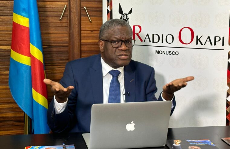 Denis mukwege dénonce les faiblesses de la rdc sous tshisekedi