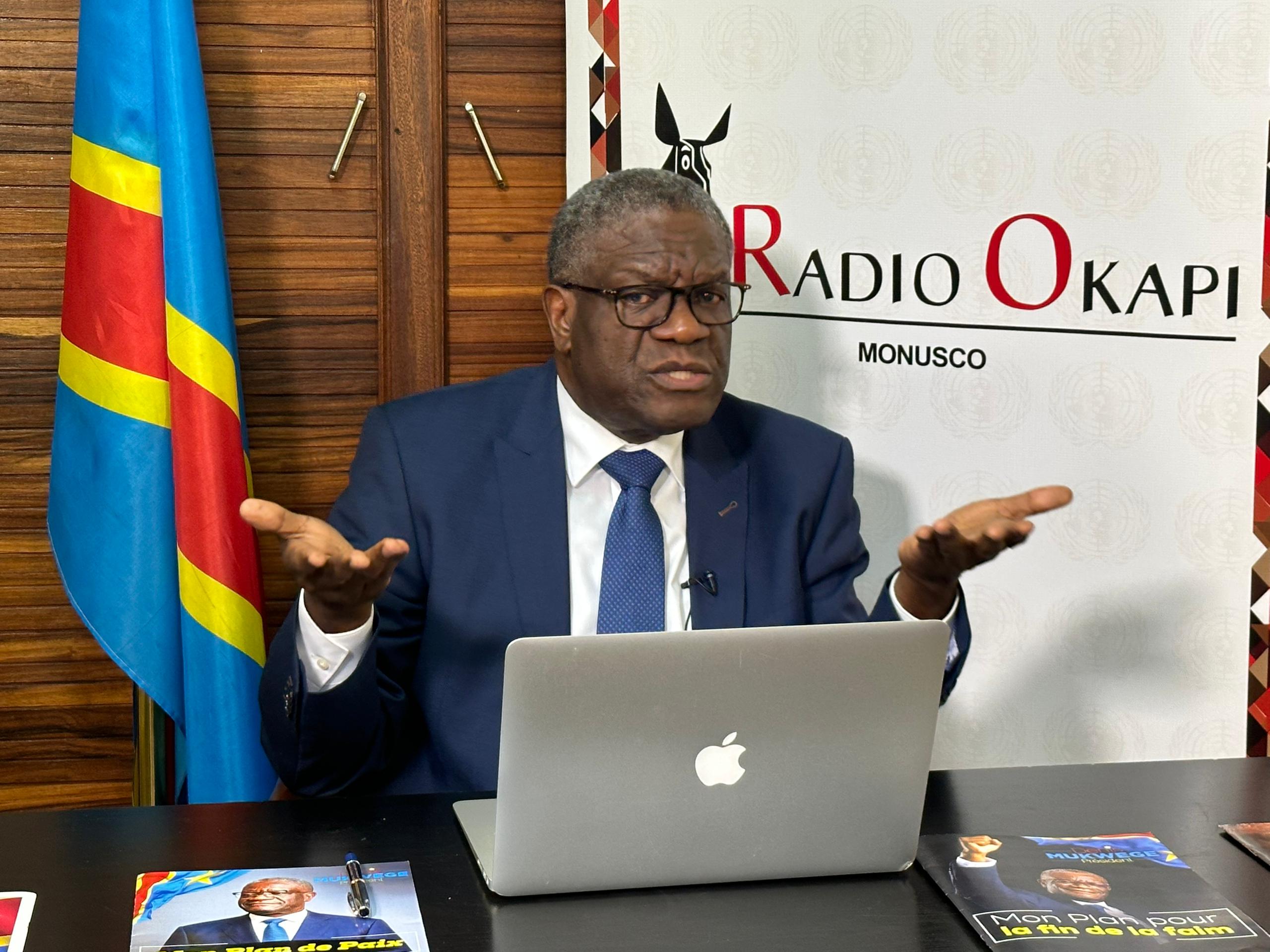 Denis mukwege dénonce les faiblesses de la rdc sous tshisekedi