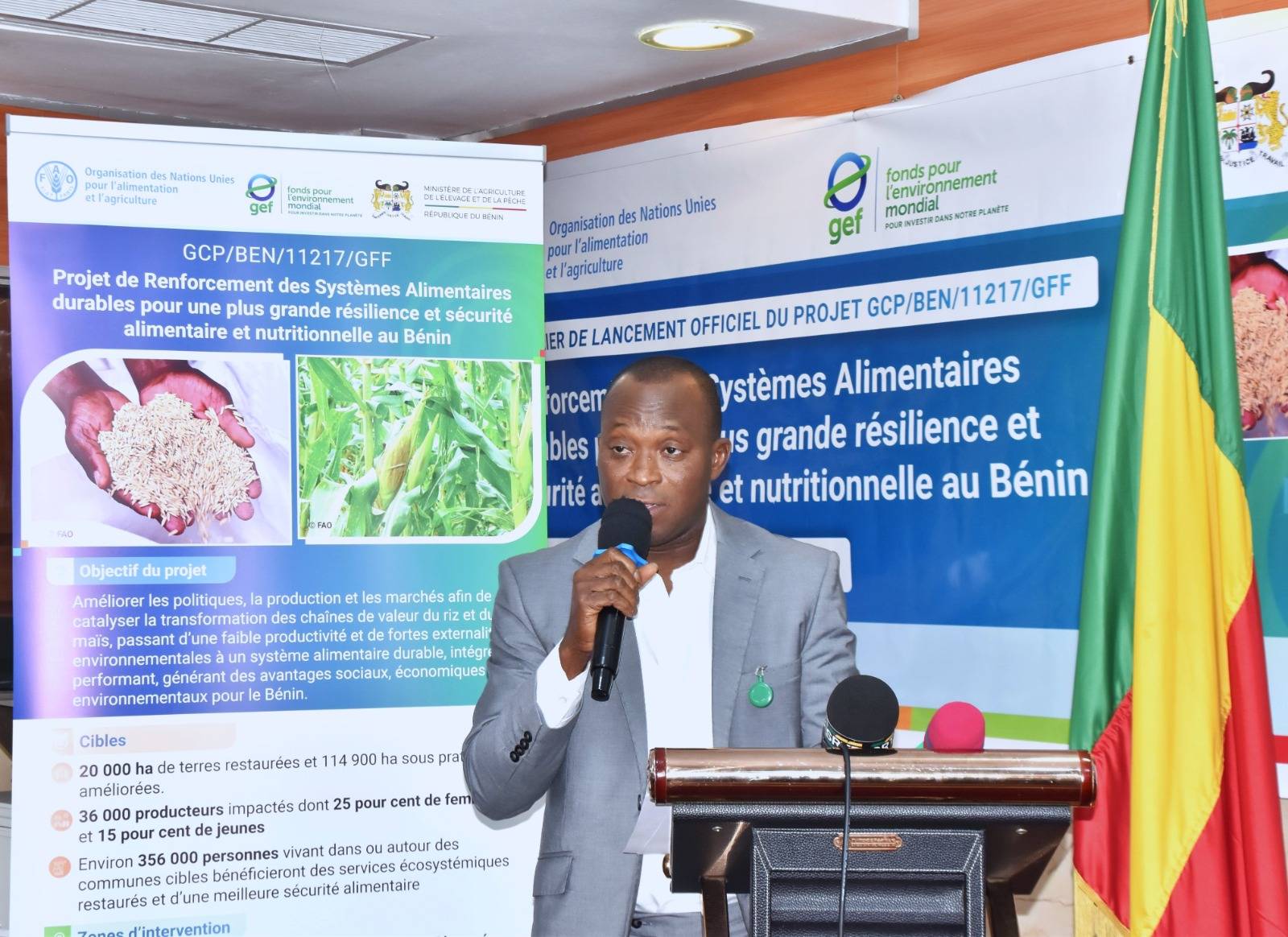 Riz et maïs au Bénin : Comment le projet « Food Systems » veut métamorphoser l&rsquo;agriculture nationale