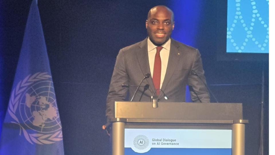 Le Gabon défend une intelligence artificielle inclusive et responsable à Genève