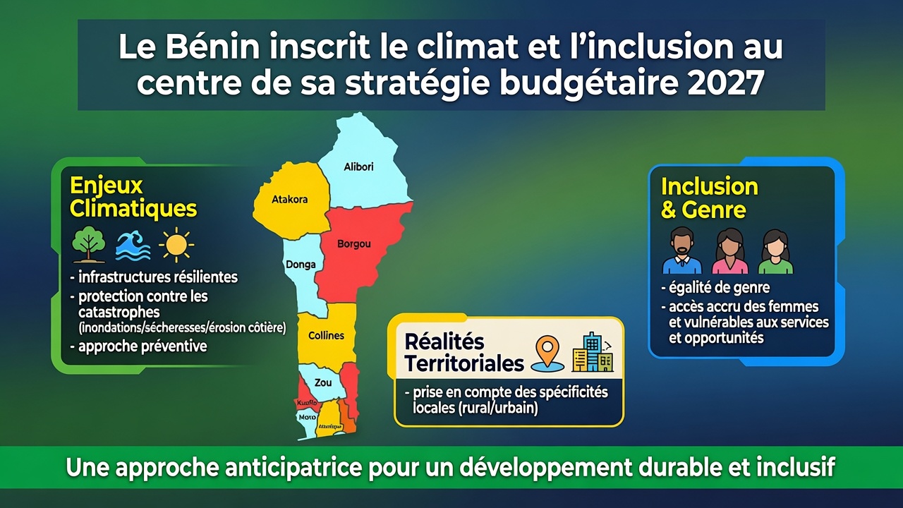 Bénin : une stratégie budgétaire 2027 tournée vers résilience et équité
