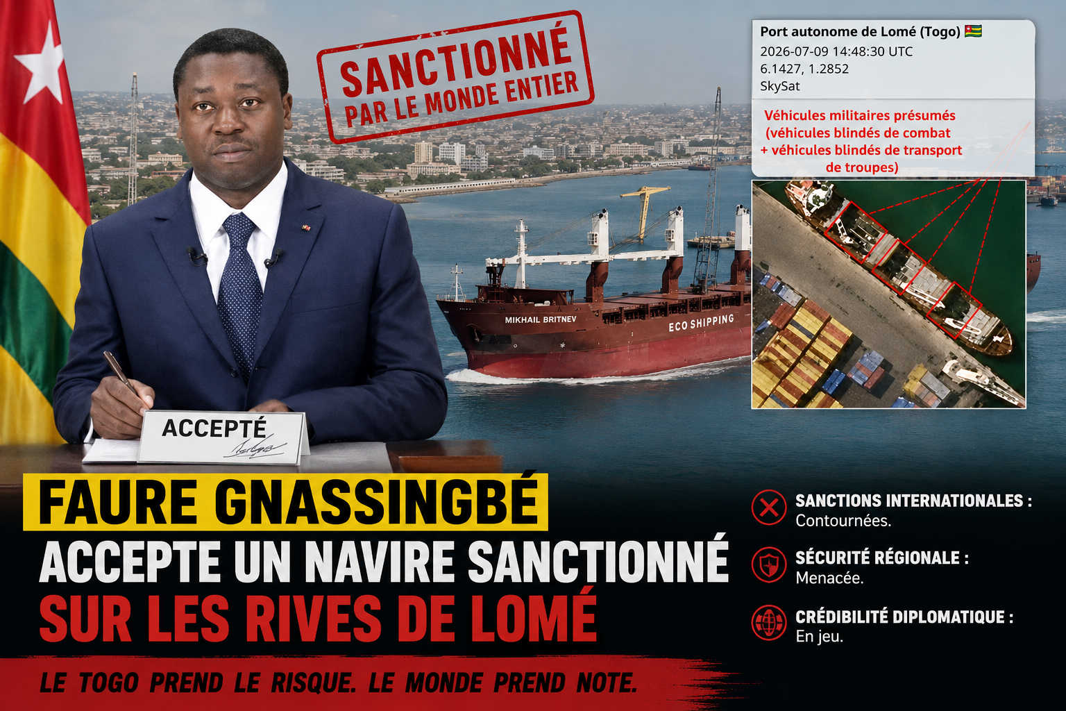 Le Togo et la Russie : une alliance stratégique aux implications régionales
