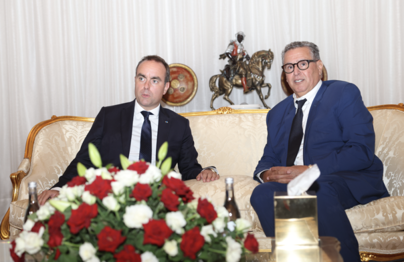 Akhannouch et lecornu pilotent la 15e réunion Maroc-France à Rabat