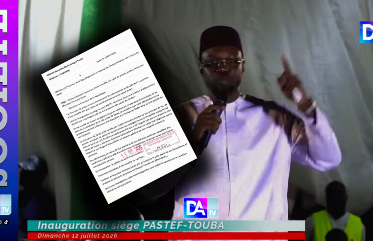 Plaintes contre Ousmane Sonko pour propos sur Touba : enquête ouverte au Sénégal
