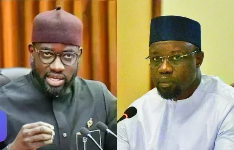 Abdoul Ahad Ndiaye en pleine réaction politique